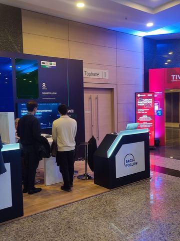 TIW26'da TİM – TEB Girişim Evi bölümündeki BagsFollow standı